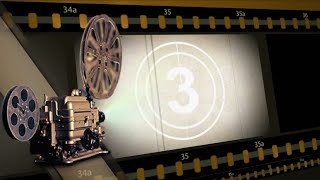 無料動画素材 フィルムノイズ 古い映像 ノイズ弱め Free Stock Video