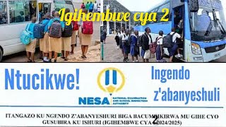 Gusubira kwishuri 2025👍ITANGAZO❤️‍🔥 KU INGENDO ZABANYESHURI BIGA BACUMBIKIRWA #tv9newslive #news