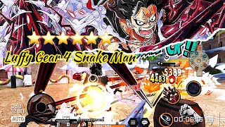 Luffy Gear 4 Snake Man ระดับ 6 ดาว : ONE PIECE Bounty Rush