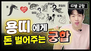 🐲 용띠에게 복을 가져다주는 최고의 띠별 궁합 Top 6 🐲 용띠 성향