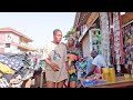 EXPERIENCE AFRICA'S BUSY MARKET [LONG WALK] || AFRICAN WALK VIDEOS