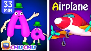 NEW 3D ABC Phonics Song with TWO Words Plus Many More Videos - ChuChu TV Toddler Learning Videos