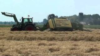 fendt 415 aan het stro persen met krone big pack 1290 xc.mpg