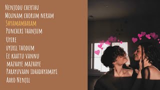 𝐩𝐨𝐯: 𝐲𝐨𝐮 𝐟𝐞𝐥𝐥 𝐢𝐧 𝐥𝐨𝐯𝐞 ~ malayalam romantic songs to sleep/relax/chill ~ ♡ a vale