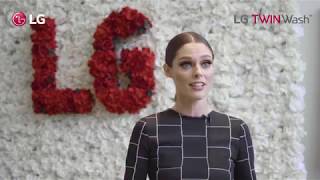 2018 LG Ultimate Laundry Room event with Coco Rocha