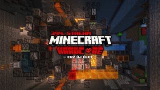 A végén csak fog működni... nem? 🔴 MINECRAFT: HARDCORE - 394. teljes adás