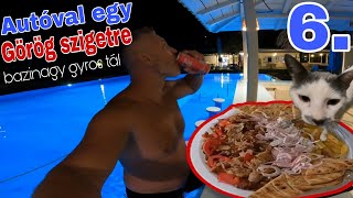 Igriczi-ék - Autóval egy Görög szigetre SKOPELOS 6. rész - A bazinagy gyros tál és Ragtaposz