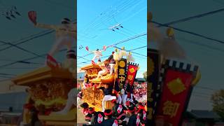 令和6年穴師地区豊中町パレードやり回し #祭り #だんじり祭 #だんじり祭り