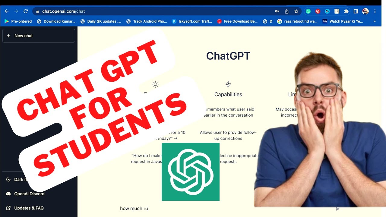 How To Use Chat Gpt As A Student 2023 Youtube