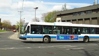 OLDER MONTREAL STM BUSES IN ACTION / MAY 10 -14, 2020