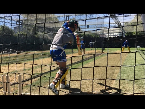 Australian Cricket Team Net Training 2017 Australian Cricket Team Net Training 2017