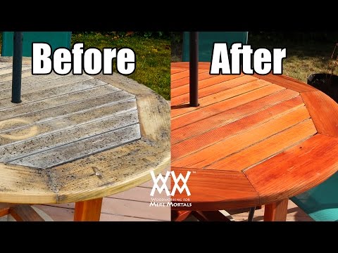 Are Outdoor Finishes Useless? Refinishing My Patio Table. Are Outdoor Finishes Useless? Refinishing My Patio Table.