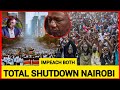 Total shutdown Nairobi‼️ Gachagua supporters blocks Mombasa road chanting Ruto must go, Kufa dereva