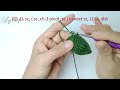 how to crochet camellia flower pot step by step us terms