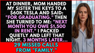 My Sister Got A Car For Graduating. I Got A Bill For Rent. I Left, And Now They’Re Begging Me...