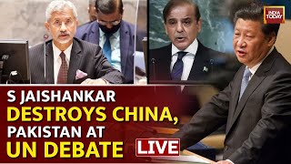Watch: The UNSC Debate Where S Jaishankar Lambasted China & Pakistan | Jaishankar At United Nations