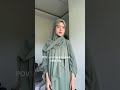 siapa yang suka kayak gini juga? #hijab #pov #shorts