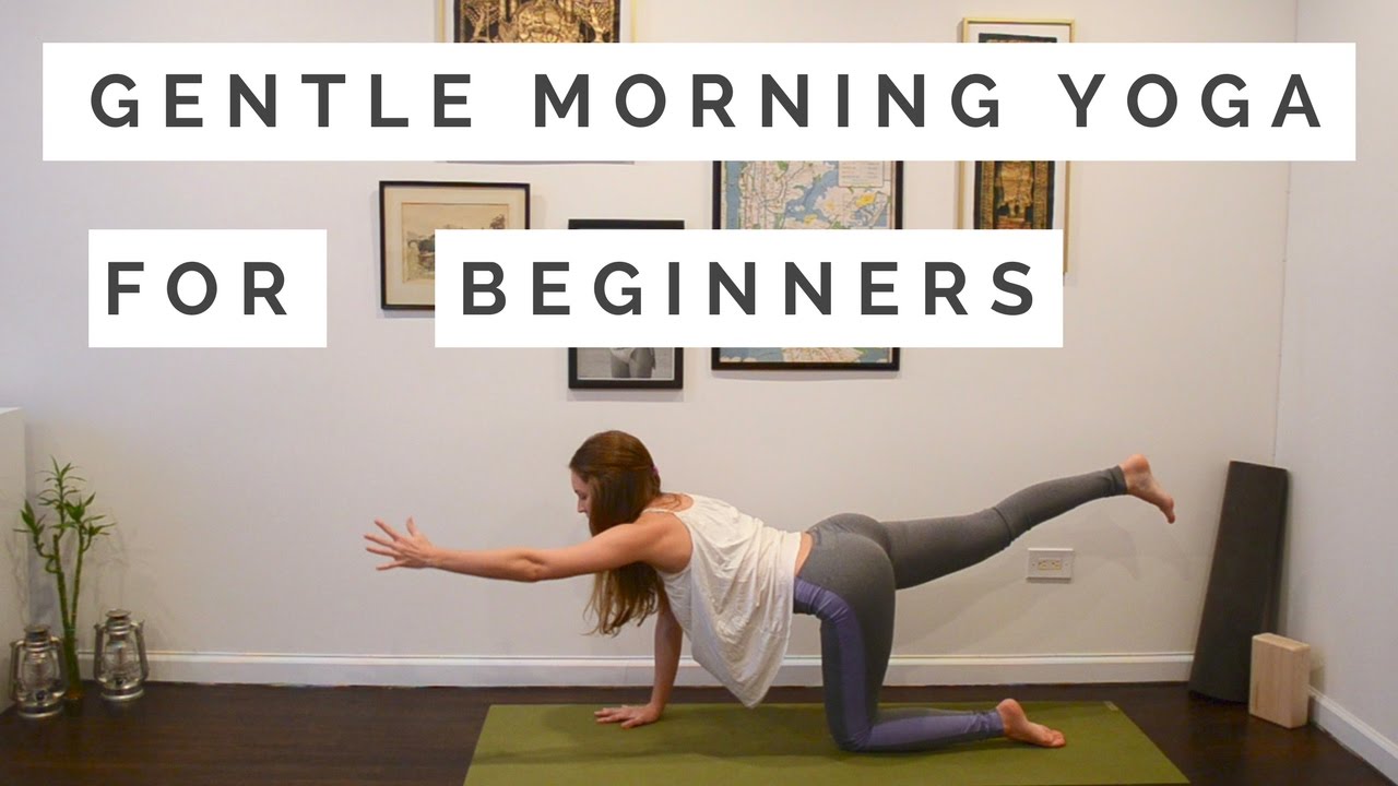 Beginner Yoga: Gentle Morning Flow (18 Minutes) - YouTube