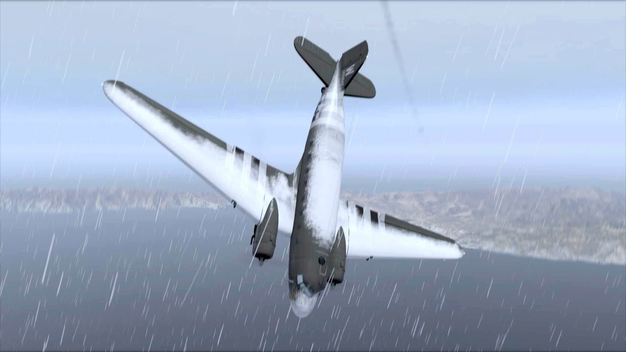 Airplane Falls Out Of The Sky - Flying Into Ice - YouTube