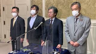 2021年9月6日 野党国対委員長連絡会議後ぶら下がり