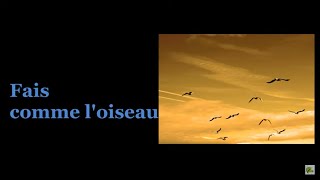 Fais comme l'oiseau - Michel Fugain  \u0026 Le Big Bazar  (Paroles)