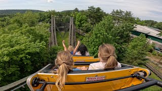 INSANE AIRTIME ROLLER COASTER - Phoenix at Knoebels