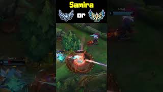 Is This Samira Challenger or Silver? [Part 1] - League of Legends #shorts