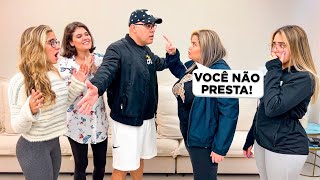 A MÃE DA VANESSA FEZ MEU PAI E MINHA MÃE BRIGAR FEIO 😱😱😱