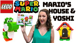 LEGO Super Mario: Mario's House \u0026 Yoshi | Set #71367 | AFOL Wife: Let's Build!