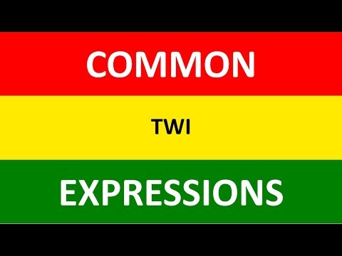 How do you say I’m sorry in Twi?