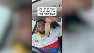 British man tries Texas BBQ for the first time and goes viral for his reaction