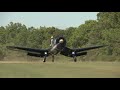 The spectacular sound of a Vought F4U Corsair (Startup, Take-off, Fly-by)