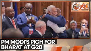G20 Summit 2023: PM Modi's plaque reads Bharat amid controversy over name | World News | WION