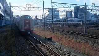 381系特急やくも出雲市行岡山駅発車