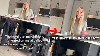 Man CONFRONTS his girlfriend after she cheated on him with another guy..