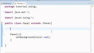 Java Swing Programming Tutorial 3 - JPanel & JButtons