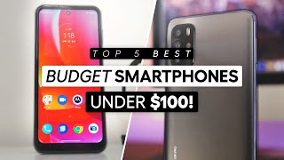 Top 5 Best Budget Smartphones Under $100 2023! - Best Affordable Phones!