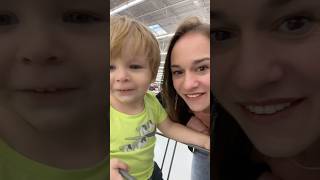 Part1/3 I love my Walmart shopping trips with my toddler 🥰 #shoppingbuddy #toddlermom