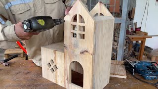 Amazing Birdhouse Ideas - Turn Rudimentary Wooden Panels into Unique and Easy to Make Bird Cages