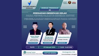 Webinar Pendidikan Kombel Lubang Geni