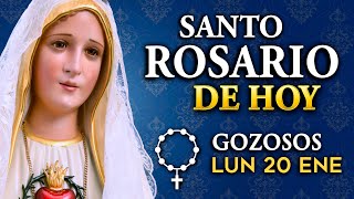 ROSARIO de HOY lunes 20 de enero 2025 | Misterios Gozosos del Santo Rosario