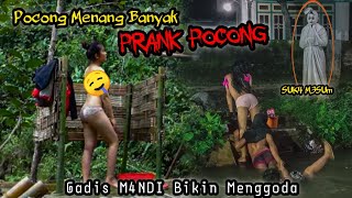 Prank Pocong ~ Ngintip Gadis M4nd1 | Ending Bikin Ngakak ,SUHU HOROR