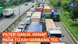 Tujuh Gerbang Tol yang Menjadi Titik Filter Ganjil Genap Arus Mudik