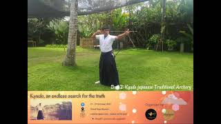 Besic Hassetsu - Day 2- Kyudo: “ An endless search for the truth” with Numair Edrisy