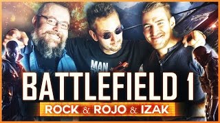 ROCK \u0026 ROJO \u0026 IZAK w BATTLEFIELD 1 | #4 RAGE OFENSYWNEGO MEDYKA