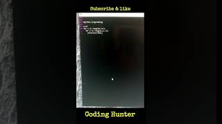 Day 13 V01 ll Coding Hunter ll Python programming language pattern ll #coding #programminglanguage
