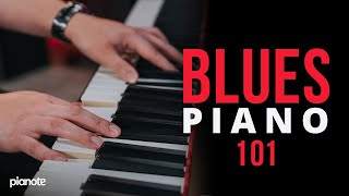 Blues Piano 101 (Beginner Piano Lesson)