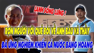 Rợn Người Quẻ Bói Về Anh Báu Và Đoàn Thầy Minh Tuệ Sang Ấn Độ Đã Ứng Nghiệm Khiến Cả Nước Bàng Hoàng