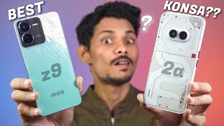 Nothing Phone 2A vs IQOO Z9 - Don't buy the WRONG phone 😲  !!