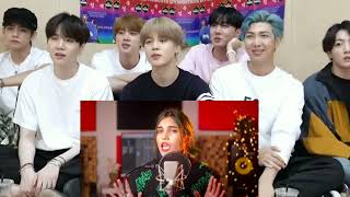 BTS REACTION TO Meghan Trainor-Title | cover by Aish